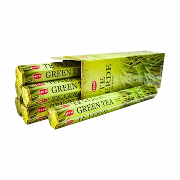 Green Tea (Зелений Чай) Hem Аромапалички Hem Incense Sticks 20 Шт
