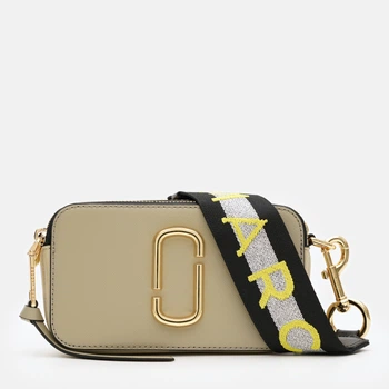 Сумка крос-боді через плече жіноча з натуральної шкіри маленька Marc Jacobs BG-MJ-22 Бежева (191267427522)