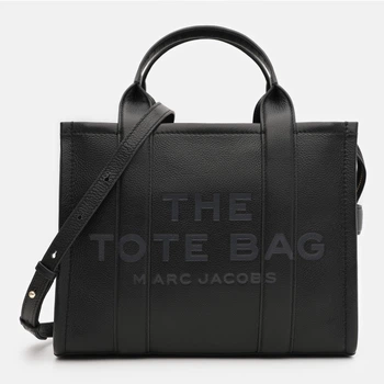 Сумка шопер жіноча з натуральної шкіри Marc Jacobs BG-MJ-31 Чорна (191267919775)