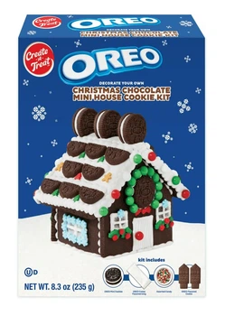 Пряничный домик Oreo Create A Treat Chocolate Mini Cookie Small House 235г