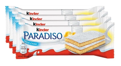 Бісквітні тістечка Ferrero Kinder Paradiso 4шт х 29г