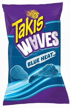 Чипсы Takis Blue Heat Waves Hot Chili Pepper 227г