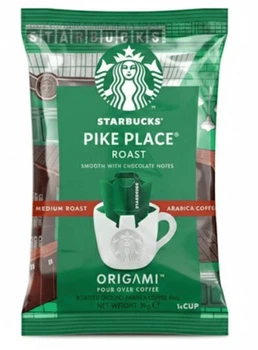 Капельный кофе Starbucks Origami Personal Drip Coffee Pike Place Roast 8.4г