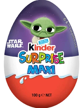 Шоколадне яйце Kinder Surprise Maxi Star Wars 100г