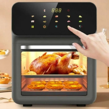 Мультипечь цифровая Gold Diamond TK00244 4200W 12л Черная