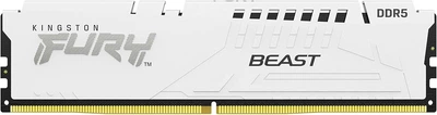 Kingston Пам'ять ПК Kingston DDR5 16GB 6000 FURY Beast EXPO Білий