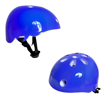 Детский защитный шлем Round Sport (51-55 см). Синий