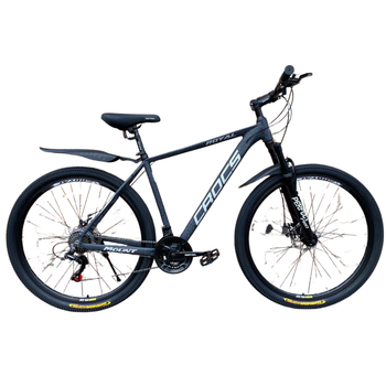 Велосипед Royal 27,5" CROCS (рама-17") SHIMANO черный (молотковий) 2025 года
