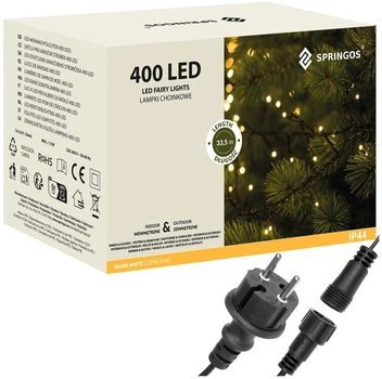 Lampki choinkowe Springos 400 LED 32 m (5907719421988)
