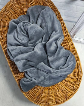 Дитячий плед махровий двосторонній, grey
