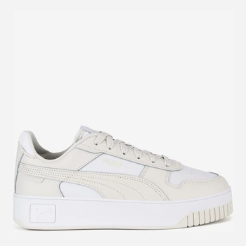 Жіночі кеди шкіряні низькі Puma Carina Street 38939032 5905588684305 40 25.79 см Écru (5905588684404)