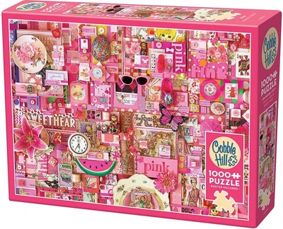 Пазл Cobble Hill Пофарбуй мій світ у рожевий колір 1000 елементів 112206 (625012400558)