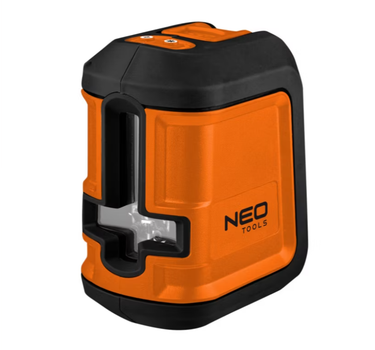 Лазерный нивелир NEO TOOLS 15 м, зеленый, держатель, кейс, 2 шт.