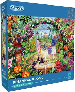 Puzzle Gibsons Games Kwiaty botaniczne 1000 elementów 113730 (5012269064056)
