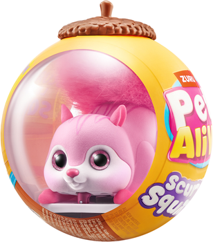 Інтерактивна іграшка Pets & Robo Alive S1 Білочка Рожева (9565B)