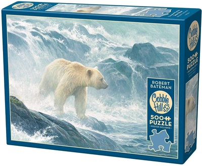 Puzzle Cobble Hill Niedźwiedź polarny 500 elementów 112266 (625012450263)