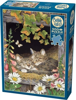 Puzzle Cobble Hill Kocie rodzeństwo 500 elementów 112642 (625012450416)
