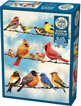 Пазл Cobble Hill Пташиний збори 500 елементів 112647 (625012450461)