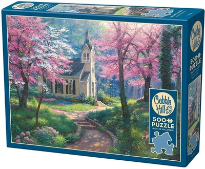 Пазл Cobble Hill Церква в лісі 500 елементів 113142 (625012450584)
