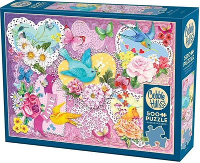 Пазл Cobble Hill День Святого Валентина 500 елементів 113029 (625012450799)