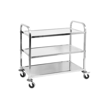 Тележка обслуживающая Yato (3 полки) на 4-х колесах (95х 50х 95 см) YG-09096