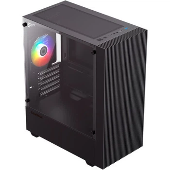 Корпус Gamemax Edge, 380 x 200 x 450 мм, без БП (нижній) mATX - Б/В