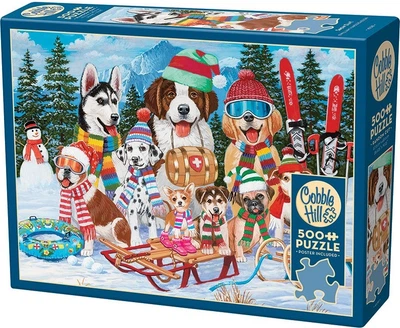 Puzzle Cobble Hill Z górki na pazurki 500 elementów 113091 (625012450812)