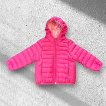 Стеганная демисезонная куртка для девочки Piazza Italia Розовый (PIT1501 208 pink 12-18 (86 см))