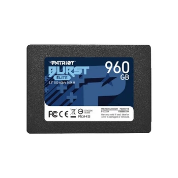 Накопитель SSD 2.5" 960GB Burst Elite Patriot (PBE960GS25SSDR) Patriot PBE960GS25SSDR 1092177