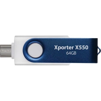 USB флеш накопитель Patriot 64GB Xporter X550 USB 3.2/Type-C (PS64GX550AAD) Patriot PS64GX550AAD 1083901