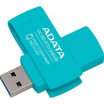 USB флеш накопитель ADATA 256GB UC310 Eco Green USB 3.2 (UC310E-256G-RGN) ADATA UC310E-256G-RGN 912490