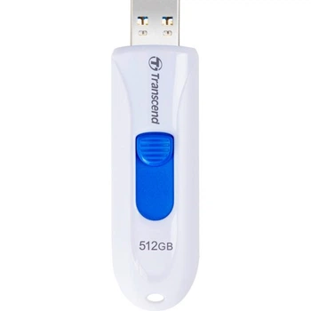 USB флеш накопитель Transcend 512GB JetFlash 790 White USB 3.1 (TS512GJF790W) Transcend TS512GJF790W 1083644