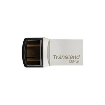 USB флеш накопитель Transcend 128GB JetFlash 890 Silver USB 3.1/Type-C (TS128GJF890S) Transcend TS128GJF890S 912096