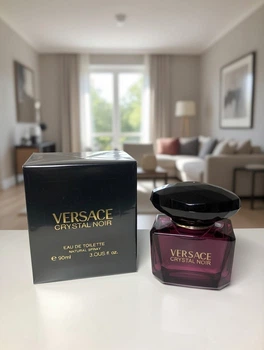 Versace Crystal Noir — жіночий квітково-східний аромат з нотами імбиру, гарденії та сандалу