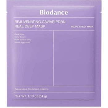Гидрогелевая маска с икрой 34 г Biodance Rejuvenating Caviar PDRN Real Deep Mask