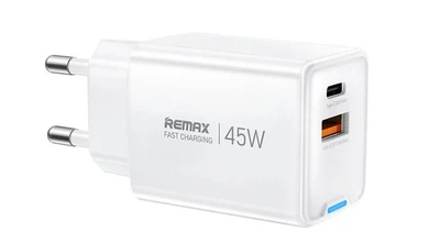 Зарядное устройство для Remax CA05 GaN USB/Type-C 45W White