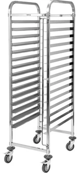 Wózek Yato do transportu blach piekarniczych i tac kelnerskich 40 x 60 cm (5906083003080)