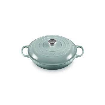 Кастрюля Le Creuset Signature Cast Iron Shallow Casserole 21180307174430 3.5 л 30 см м'ятна