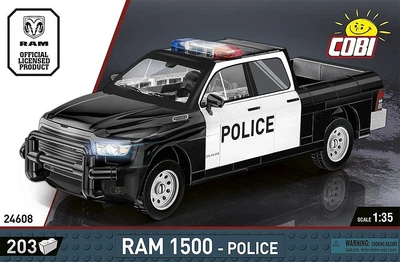 Klocki konstrukcyjne Cobi 24608 Dodge RAM 1500 Police 203 elementy (5902251246082)