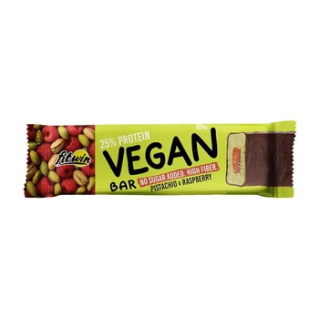 Протеїновий веганський батончик Fit Win 25% Protein Vegan Bar Pistachio&Raspberry 60 г