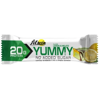 Протеїновий батончик Fit Win Yummy Bar лимон мохіто 55 г