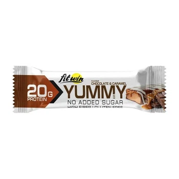 Протеїновий батончик Fit Win Yummy Bar шоколад карамель 55 г