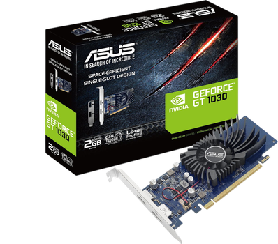 Відеокарта GeForce GT 1030 2GB Asus Low Profile (GT1030-2G-BRK)