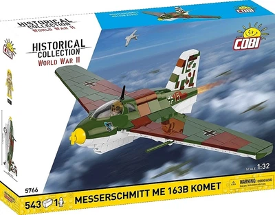 Klocki konstrukcyjne Cobi WWII Messerschmitt Me 163B Komet 543 elementy (5902251057664)