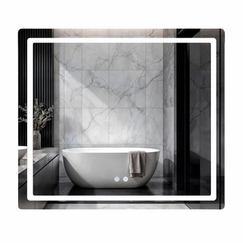 Зеркало Qtap с LED подсветкой Touch антизапотеванием для ванной комнаты с димером регулировки яркости (601293)