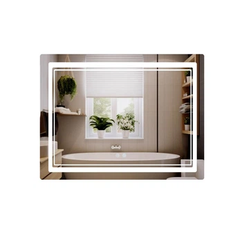 Зеркало Qtap с LED подсветкой Touch антизапотеванием для ванной комнаты с димером регулировки цвета (601305)