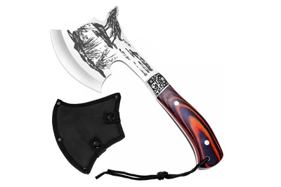 Топор туристический Hunt Hunt 280мм 115+165мм x 500г волк в чехле