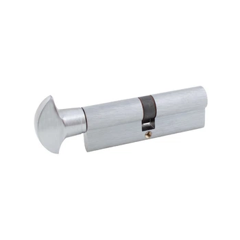 Цилиндр Securemme 3200PCS50501X5 К2 с ручкой 50/50 мм хром матовый