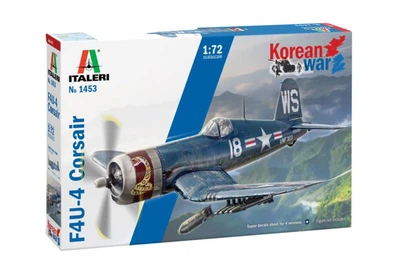 Збірна модель 1:72 літак F4U-4 Corsair - Korean War Italeri 1453