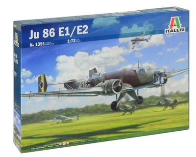 Збірна модель 1:72 літак JU 86 E1 / E2 Italeri 1391